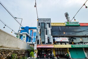 Fachada de la propiedad