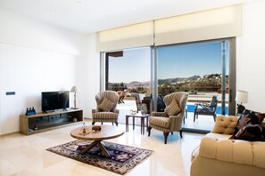 Villa | Living area | LCD TV - Important Group Villa Ata (Bodrum)