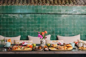 Breakfast, lunch and dinner served  - Riad Dar Al Assad (Marrakech)