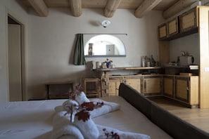 In-room safe, blackout curtains, bed sheets, wheelchair access