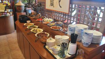 Free daily local cuisine breakfast