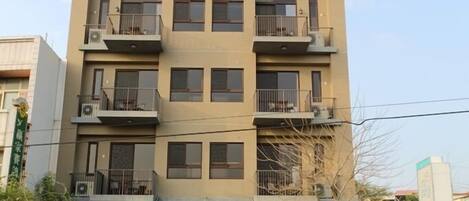 Facciata della struttura