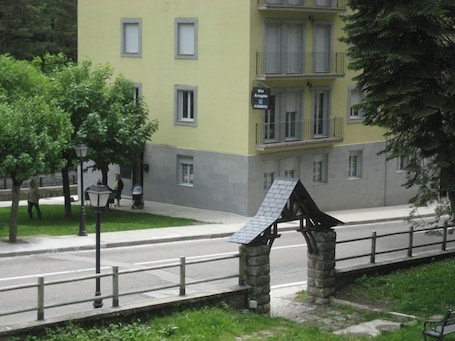 Fachada de la propiedad