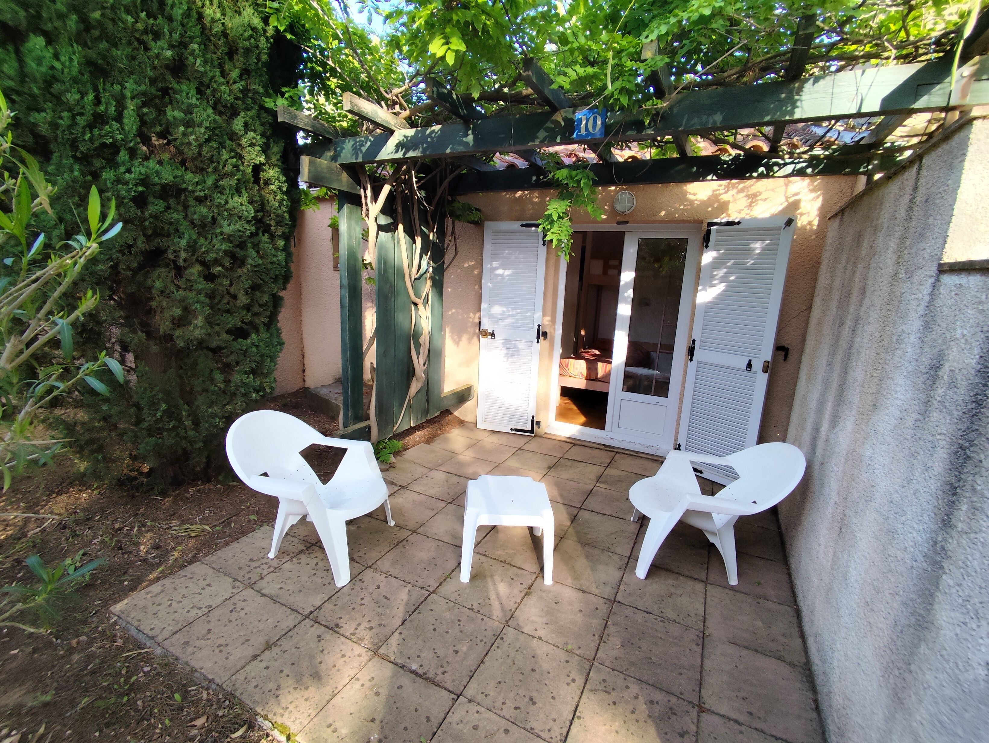 Voorkant van accommodatie