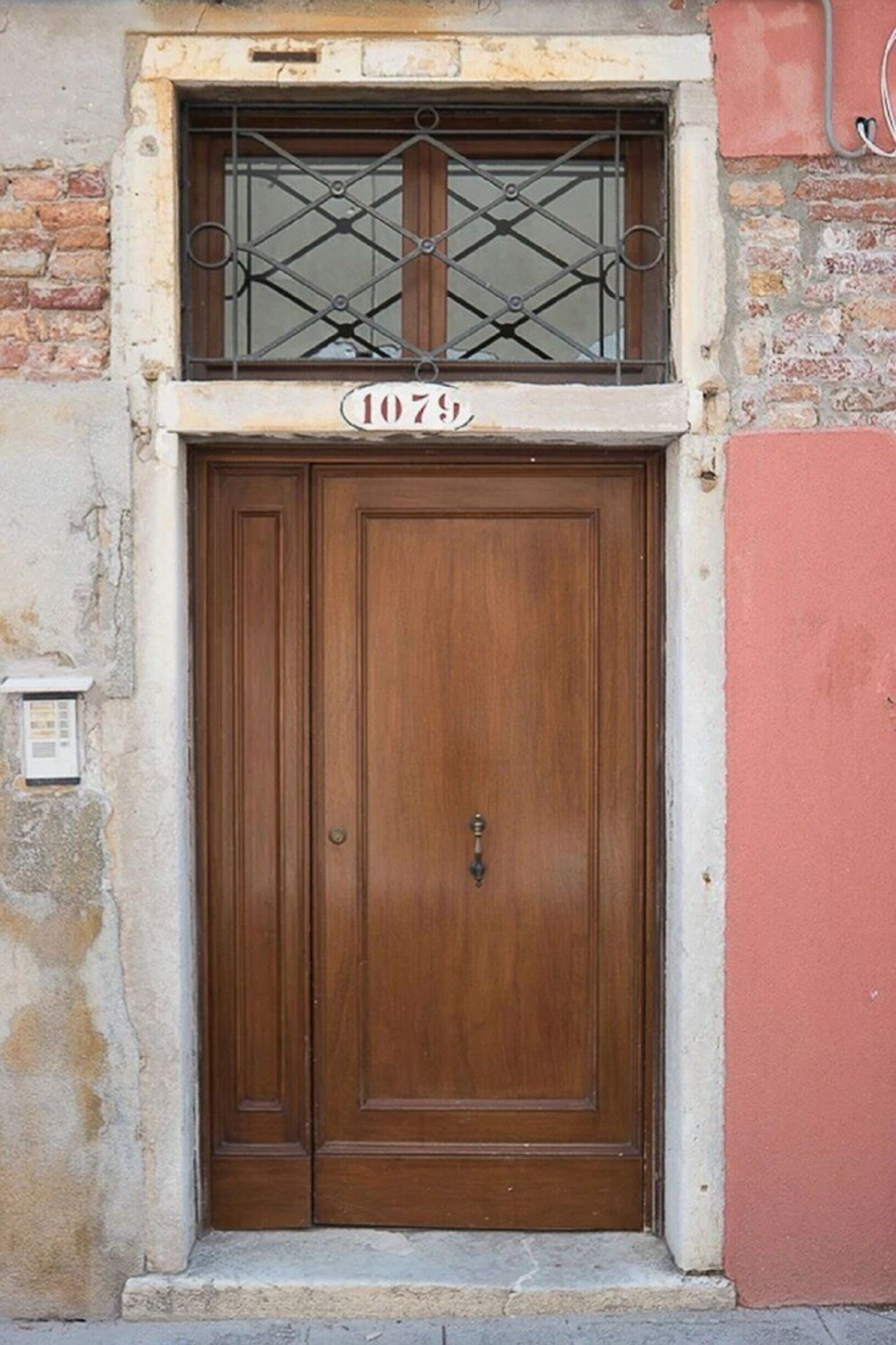 Entrada de la propiedad