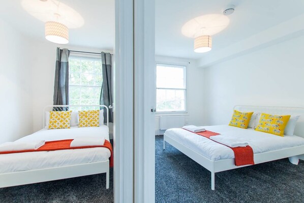 公寓, 4 间卧室, 无烟房 | 4 多间卧室、熨斗/熨衣板、免费 WiFi