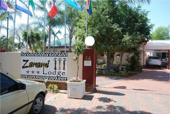 Entrada da propriedade