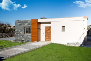 Majoituspaikan julkisivu