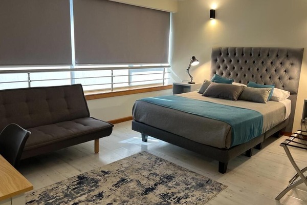 Zona de menjador de l'habitació