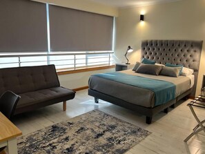 Zona de menjador de l'habitació