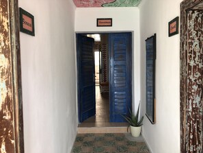 Interior entrance