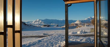 Studiolejlighed - bjergudsigt | Terrasse/gårdhave