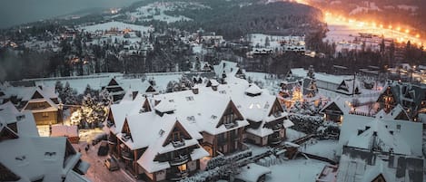 Fachada de la propiedad