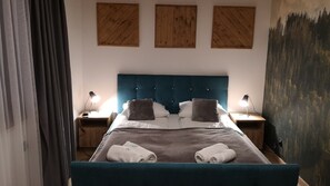 Apartment (1 -Salwatoriańska 26) | Laptop workspace, iron/ironing board, free wired internet, bed sheets - Apartamenty Sun & Snow Pardałówka (Zakopane)