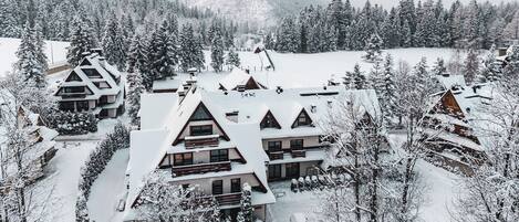 Façade de l’hébergement