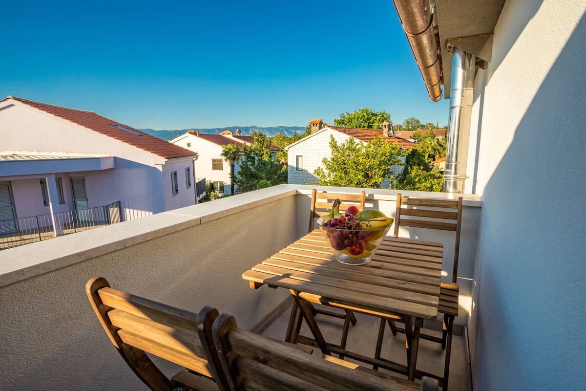 Appartamento, 2 camere da letto, balcone | Balcone