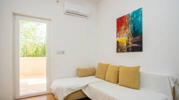 Apartment, 2 Bedrooms, Terrace | Living area | TV