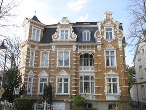 Fassade der Unterkunft