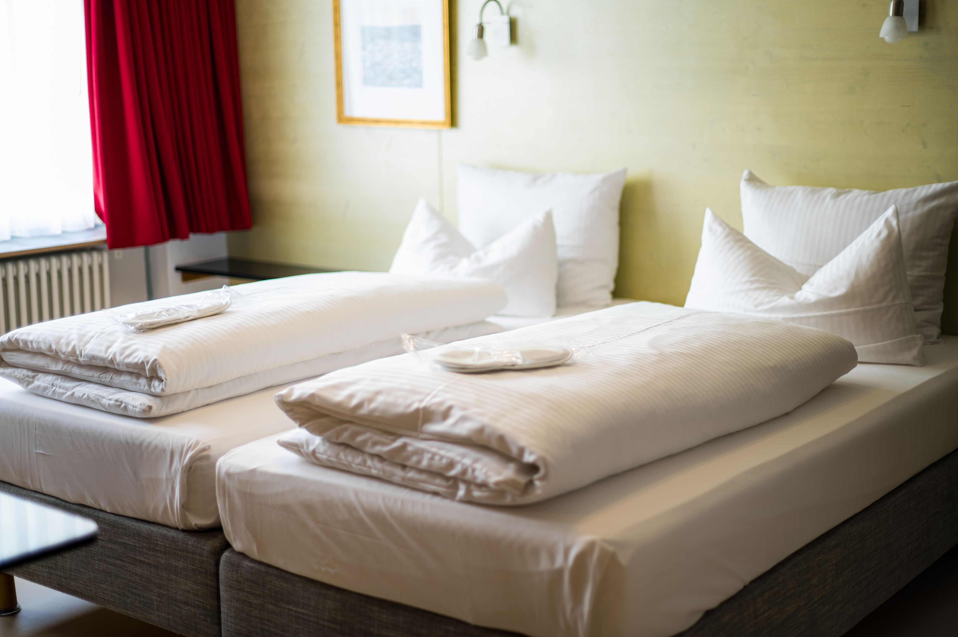 deluxe twin room | 1 bedroom, hypo-allergenic bedding, desk, laptop workspace