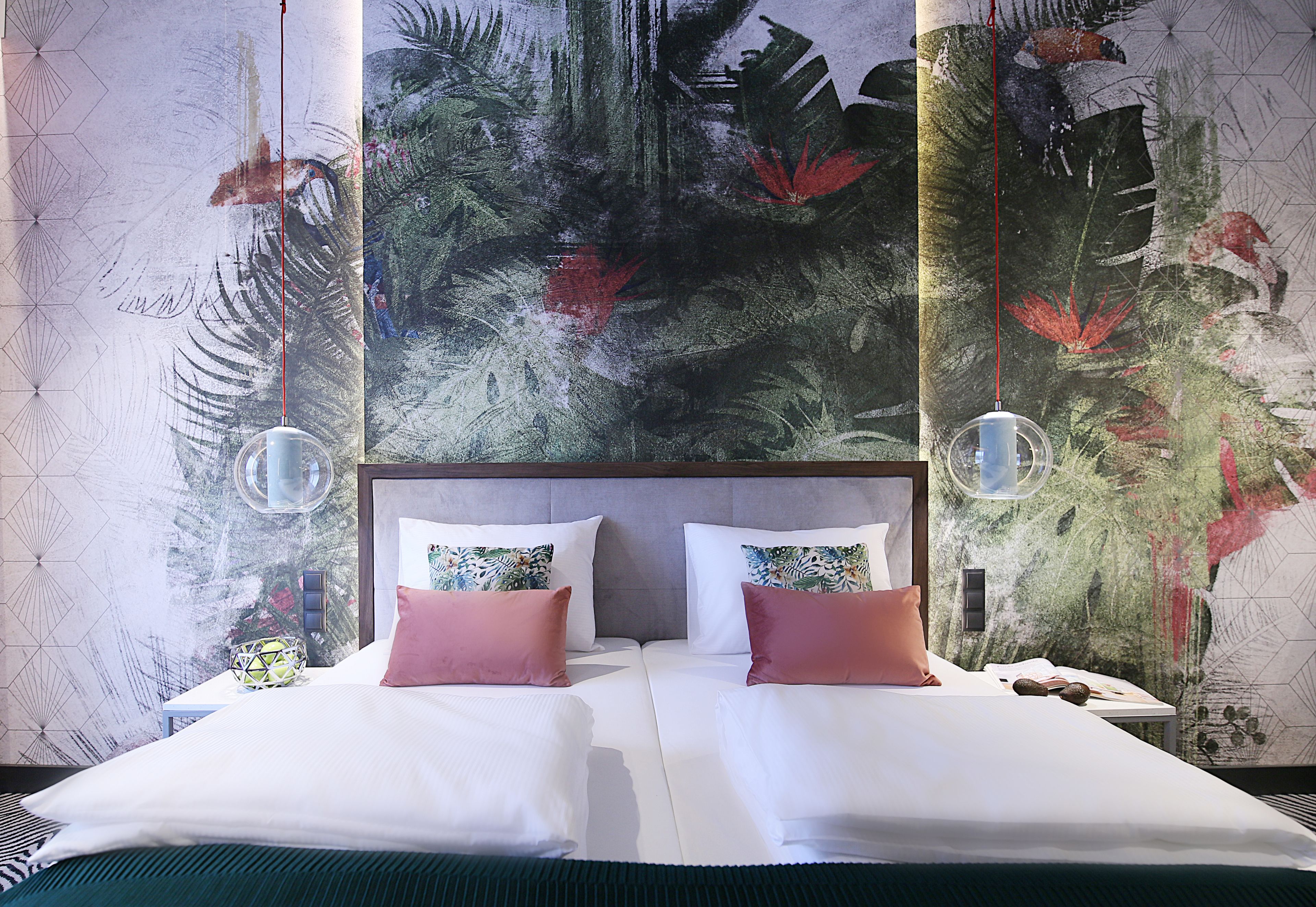 individually furnished, blackout curtains, free wifi, bed sheets