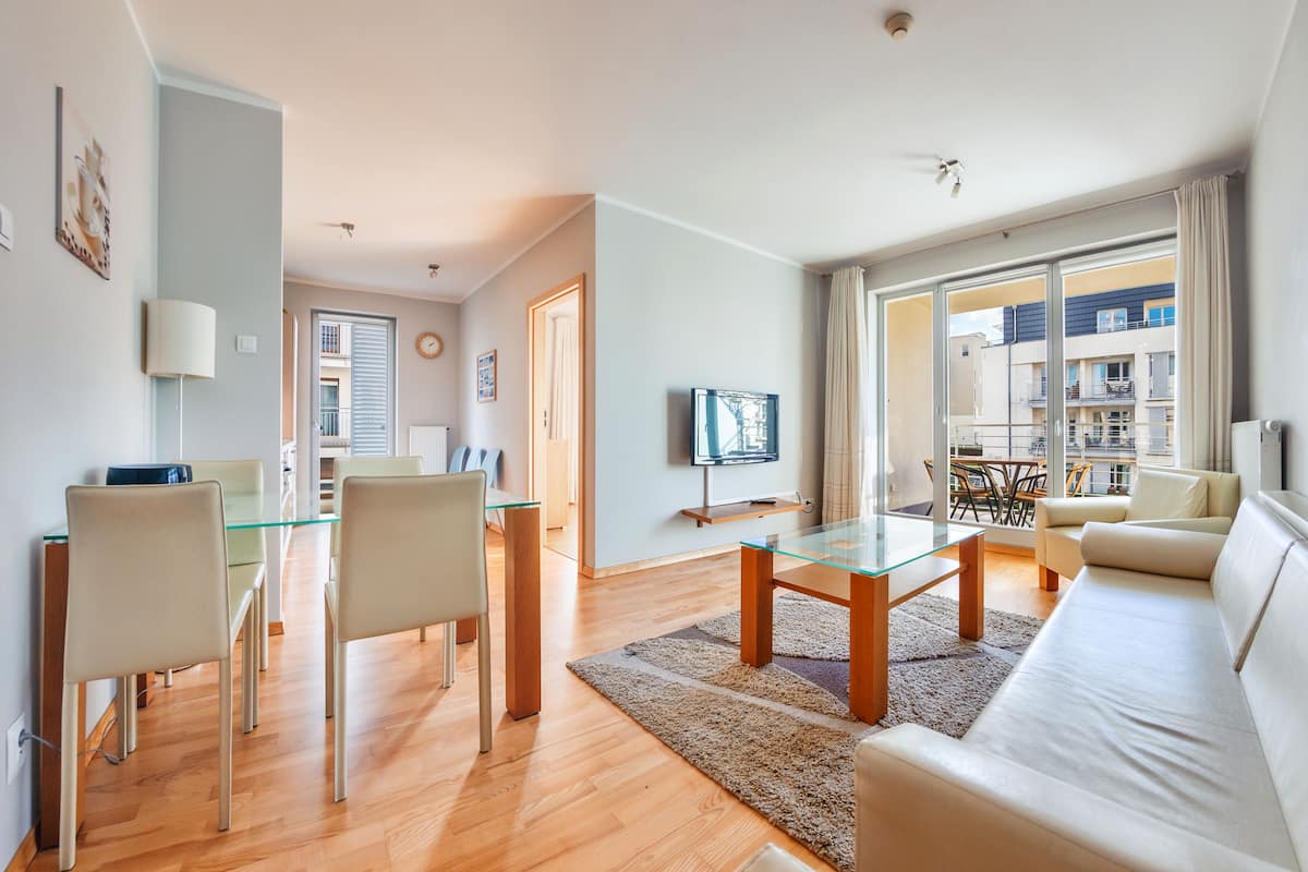Apartamento (409) | 1 quarto, ferros/tábuas de passar roupa, roupa de cama