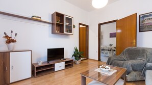 Apartment, 4 Bedrooms | Living area | LCD TV - Apartments Juranic (Krk)