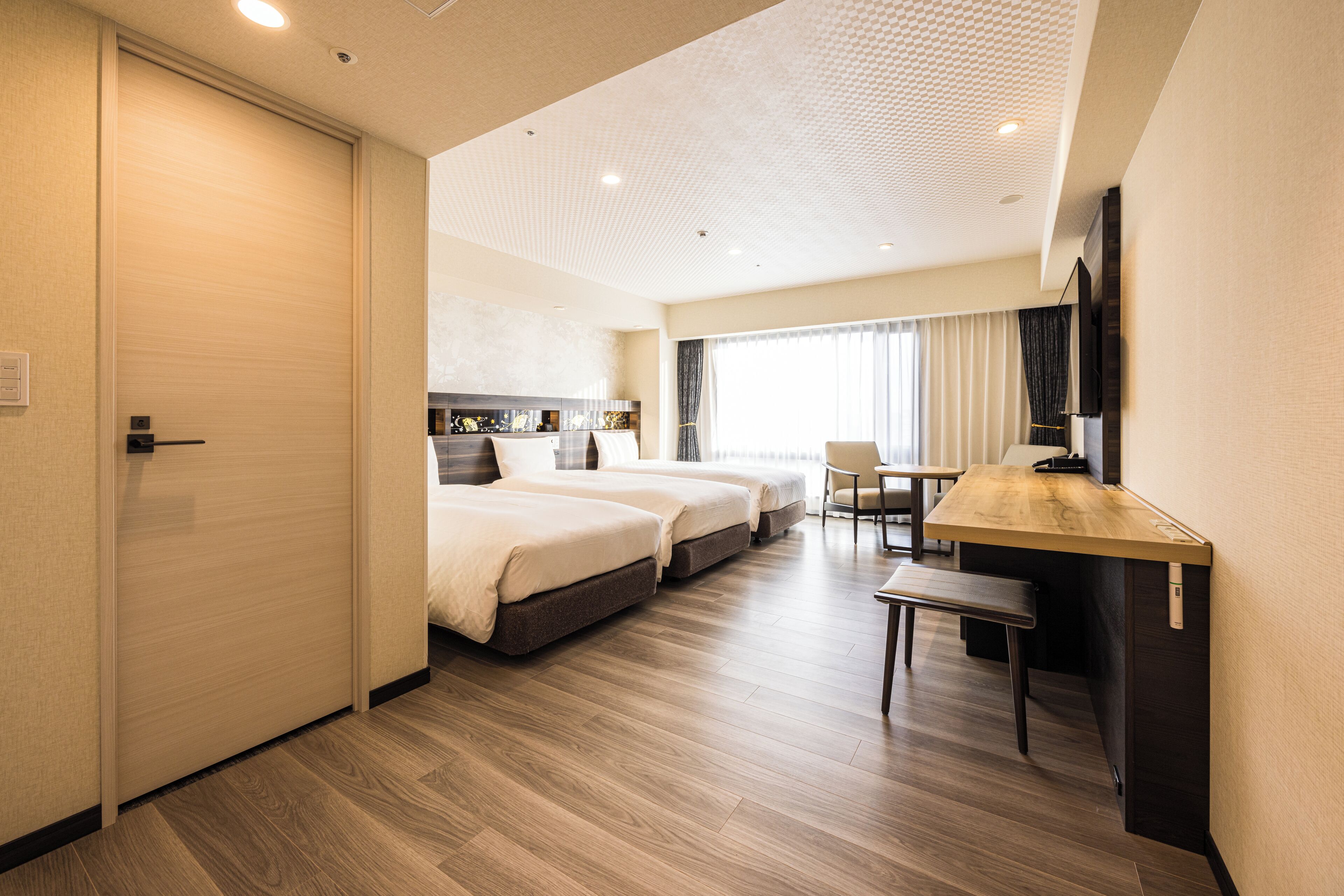 Down duvets, in-room safe, laptop workspace, blackout curtains