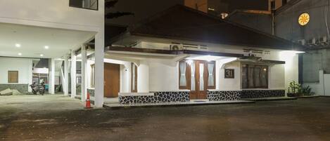 Fassade der Unterkunft