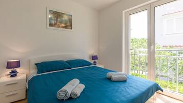 Apartment, 1 Schlafzimmer, Balkon (548) | Schreibtisch, kostenloses WLAN, Bettwäsche