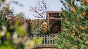 Chalet, 2 Doppelbetten, Nichtraucher | Bügeleisen/Bügelbrett, kostenloses WLAN, Bettwäsche
