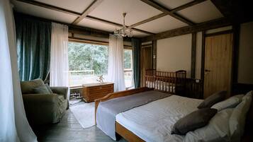 Grand-Chalet | 5 Schlafzimmer, Bügeleisen/Bügelbrett, kostenloses WLAN, Bettwäsche