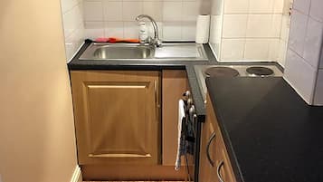 Apartamento, 1 cama doble con sofá cama, no fumadores | Cocina privada | Frigorífico grande, horno, placa de cocina y hervidor eléctrico