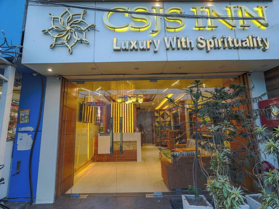 Majoituspaikan julkisivu