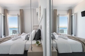 Double or Twin Room, Sea View | In-room safe, desk, blackout drapes, soundproofing