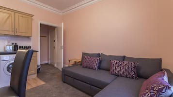 Apartamento, 1 cama de casal e sofá-cama, para não fumantes | Área de estar