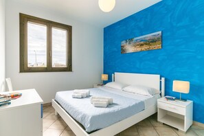 Apartment, 2 Bedrooms, Terrace (MUSE, EROS, ELIO) | 2 bedrooms, premium bedding, down comforters, memory foam beds - Residence Andrea Doria (Ragusa)