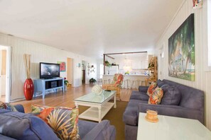 Condo, 4 Bedrooms | Living room | TV - Gardenia Villa Home (South Padre Island)