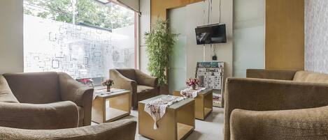 Zona de estar del vestíbulo