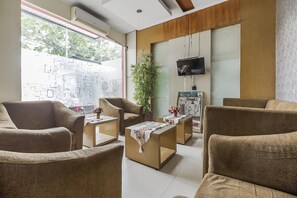 Sala de estar en el lobby