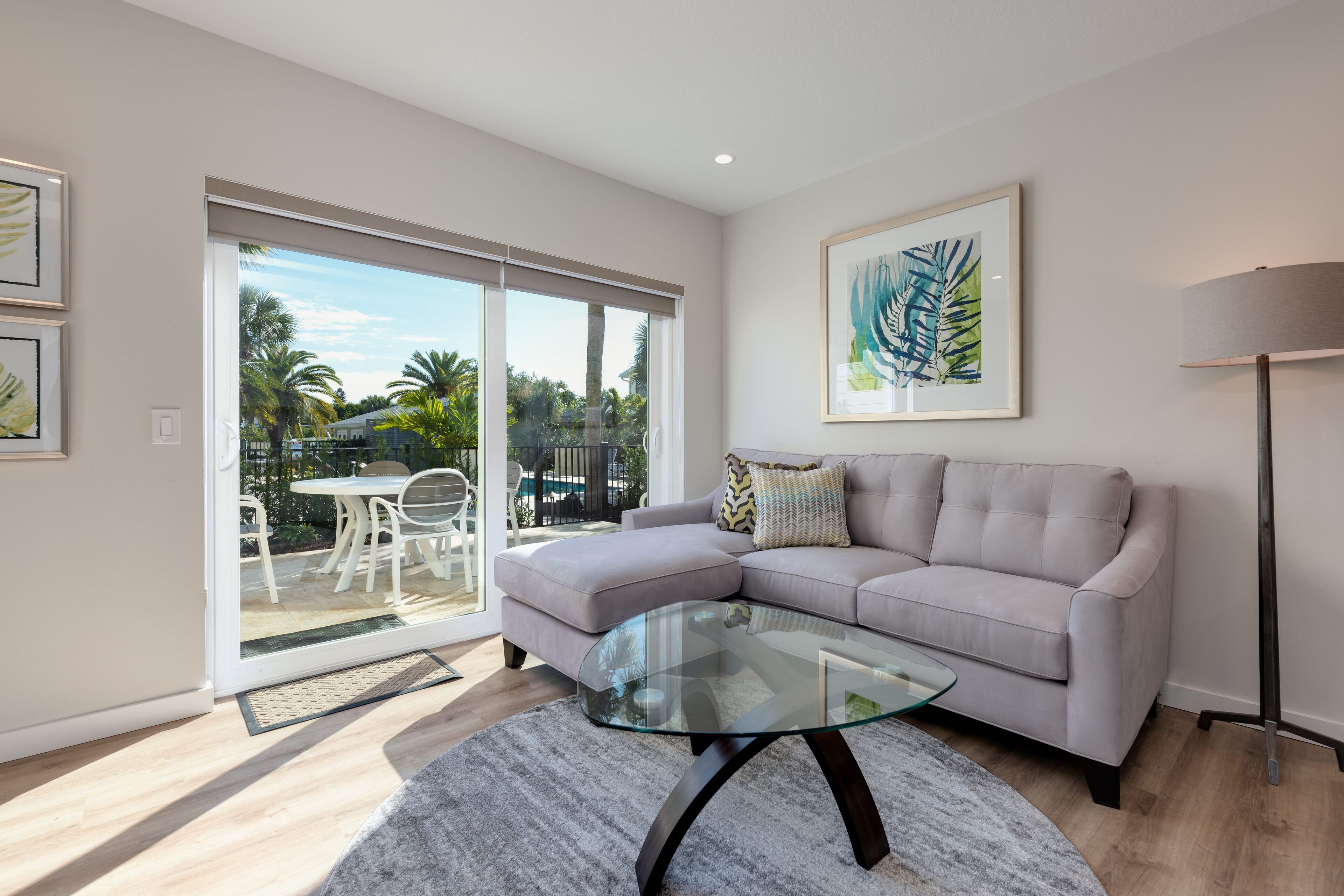 Deluxe Townhome, 3 Bedrooms, Private Bathroom | Living area | 55-inch flat-screen TV with cable channels, TV