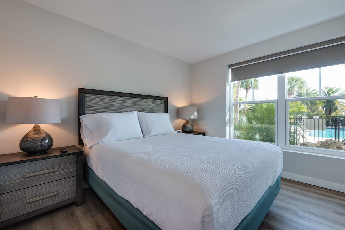 3 habitaciones, ropa de cama de alta calidad y camas con pillow-top