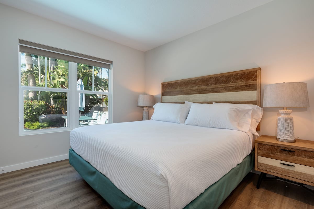 3 habitaciones, ropa de cama de alta calidad y camas con pillow-top