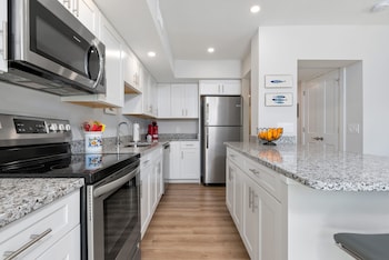 Microwave, coffee/tea maker, paper towels at Escape Coastal Resort on Casey Key