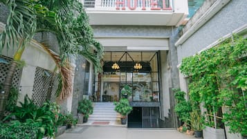 Façade de l’hébergement