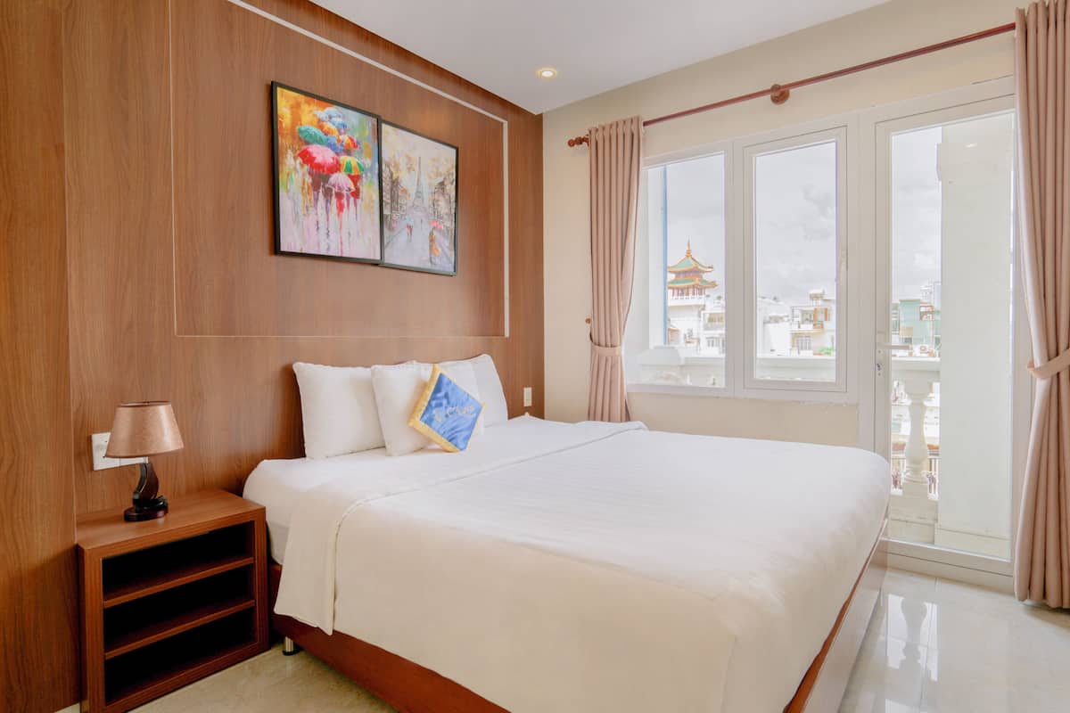 2 habitaciones, minibar y caja de seguridad en la habitación