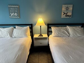 Deluxe Double Room Single Use, 2 Queen Beds, Non Smoking | 1 bedroom, individually decorated, individually furnished - Seagrass Inn (Old Orchard Beach)