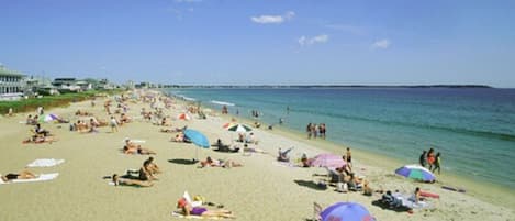 Beach nearby, white sand