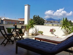 Panoramic Double or Twin Room, Mountain View (Vesuvio) | View from room - B&B Zefiro (Pompei)
