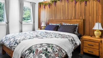 2 chambres, chambres insonorisées, fer et planche à repasser