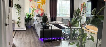 Modern Luxury Loft with Artful Vibes